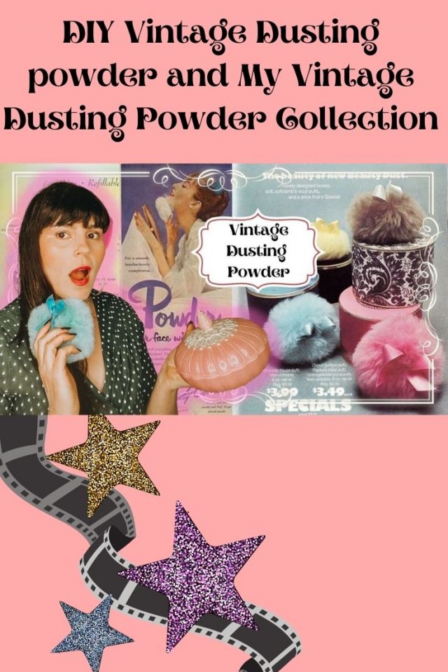 DIY Vintage Dusting powder and My Vintage Dusting Powder Collection