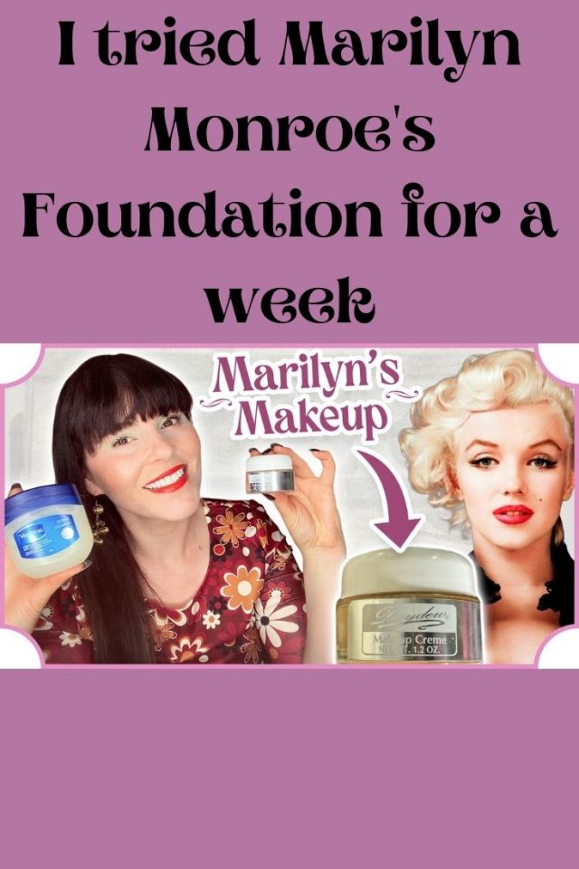 I tried Marilyn Monroe's REAL Foundation for a week (Vaseline primer?!)