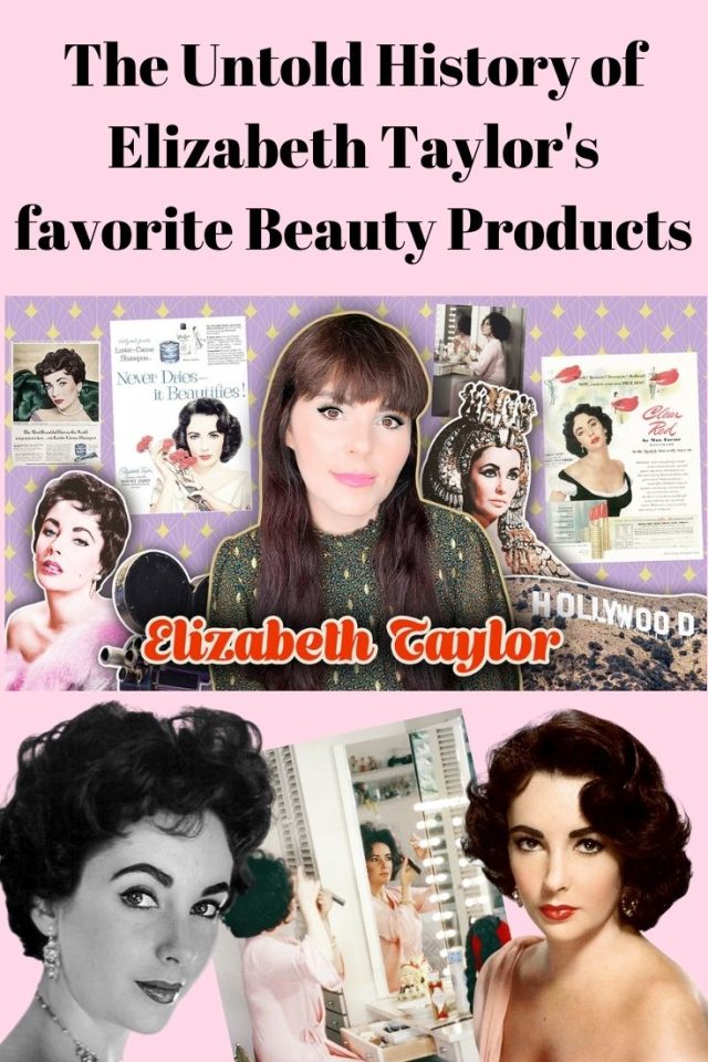 The Untold History of Elizabeth Taylor's favorite Beauty Products