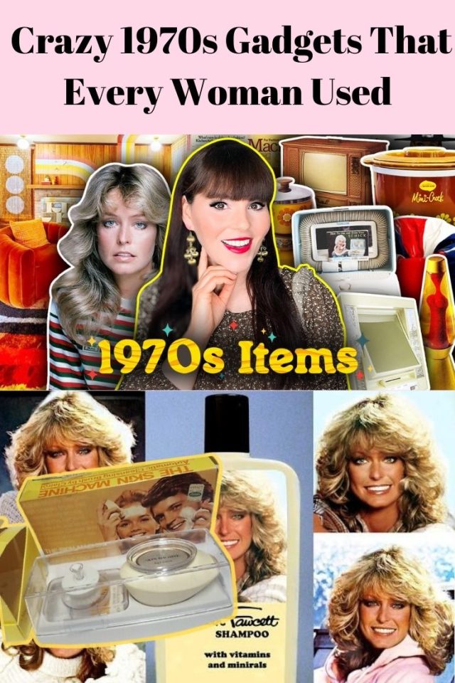 Crazy 1970s Gadgets That Every Woman Used